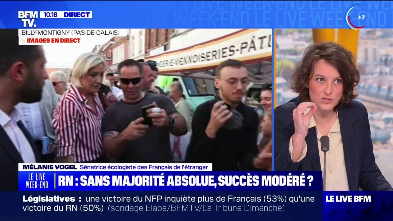 Pour Mélanie Vogel (EELV), Emmanuel Macron a "craché à la figure" des électeurs de gauche qui ont voté pour lui en 2017 et 2022