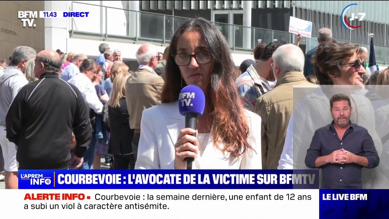 Me Muriel Ouaknine-Melki (avocate de la jeune fille de 12 ans violée à Courbevoie): "C'est une petite fille qui ne peut pas aller bien"
