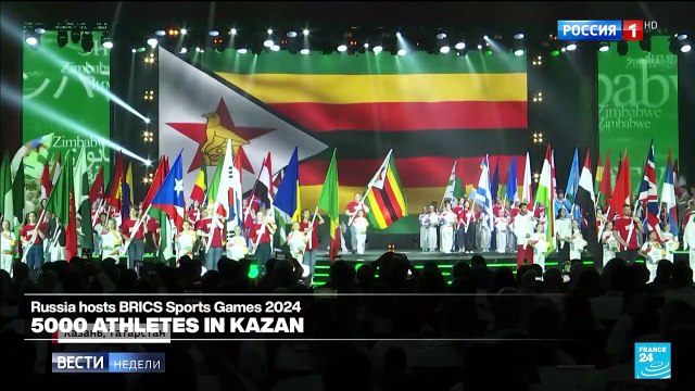 Russia, largely excluded from international sports, hosts BRICS Sports Games 2024 in Kazan