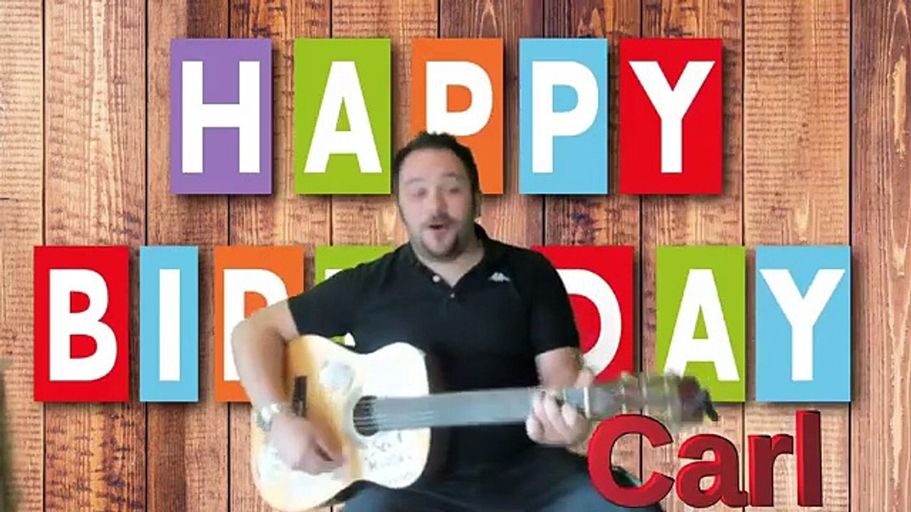 Happy Birthday, Carl! Geburtstagsgrüße an Carl