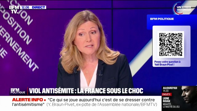 Appel de Serge Klarsfeld à voter RN face à LFI: Je considère que le Rassemblement national n'est pas un parti pro-juif , affirme Yaël Braun-Pivet (présidente sortante de l'Assemblée nationale)