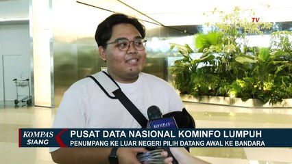 Pusat Data Nasional Lumpuh! Kominfo: Server 'Down' Ganggu Layanan Imigrasi Bandara