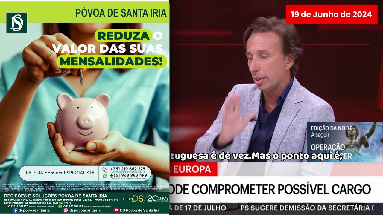 MIGUEL MORGADO analisa FALTA de VERGONHA de MÁRIO CENTENO