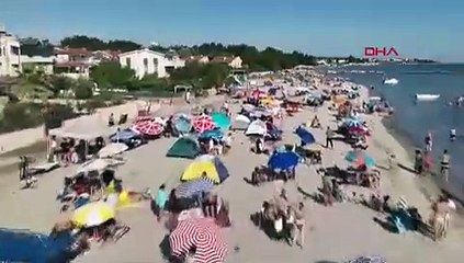Tatilciler akın etti: 450 ton çöp toplandı