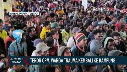Trauma Diteror OPM, Warga di Paniai Papua Tengah Enggan Pulang ke Rumah