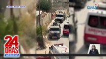 Sugatang Palestinian, itinali sa hood ng Israeli army jeep | 24 Oras Weekend