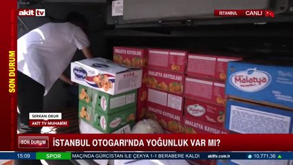 İstanbul Otogarı'nda yoğunluk var mı?