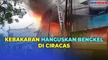Korsleting Listrik, Kebakaran Hanguskan Bengkel di Ciracas