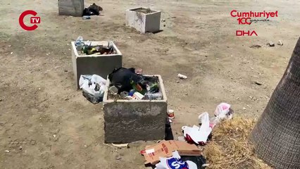 Bodrum'da bayram tatilinde 7 bin 800 ton çöp toplandı