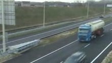 Volvo Truck on Highway