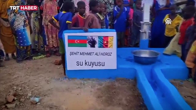 Şehidin su kuyusu vasiyeti yerine getirildi