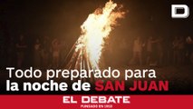 Hogueras, cocas y pirotecnia: La gente se prepara para la Noche de San Juan