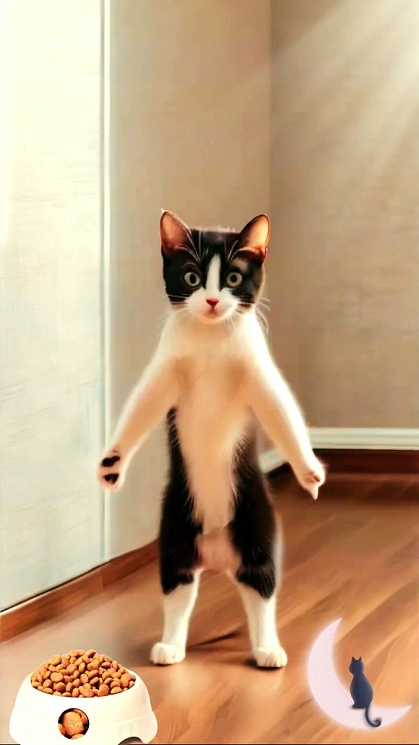Cat Dancing  Dancing Cat  Funny Cat Video