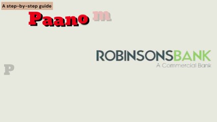 SS Salary Loan using Robinsons Bank account