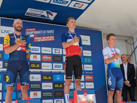 Cyclisme - Championnat de France 2024 - Paul Lapeira, champion de France sur route : C'est un rêve et vous devriez me voir sur les routes du Tour de France