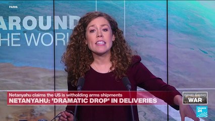 Netanyahu again claims the US is withholding arms shipments, days after Washington denies it