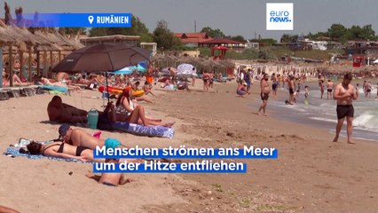 Serbien, Rumänien, Sizilien - extreme Hitze im Süden Europas