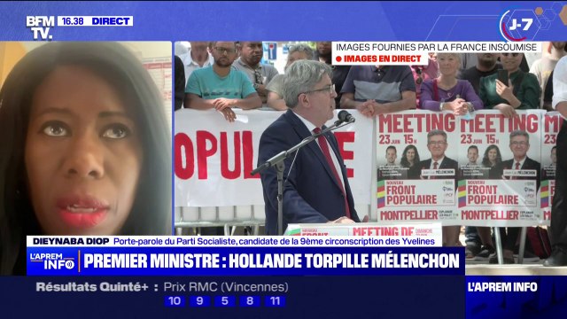 Futur Premier ministre: Ça ne peut pas être Jean-Luc Mélenchon , estime Dieynaba Diop (porte-parole du Parti socialiste)