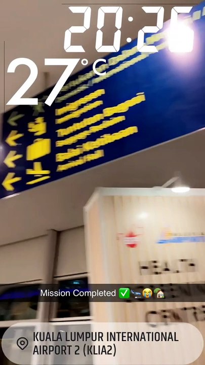 My departure at Kuala Lumpur International Airport (KLIA2) from checkin counter to AirAsia's gate