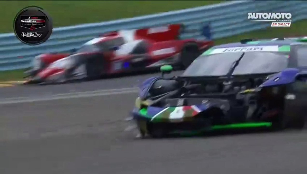 IMSA 2024 6H Watkins Glen Race Lacorte Big Crash