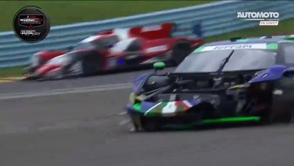 IMSA 2024 6H Watkins Glen Race Lacorte Big Crash