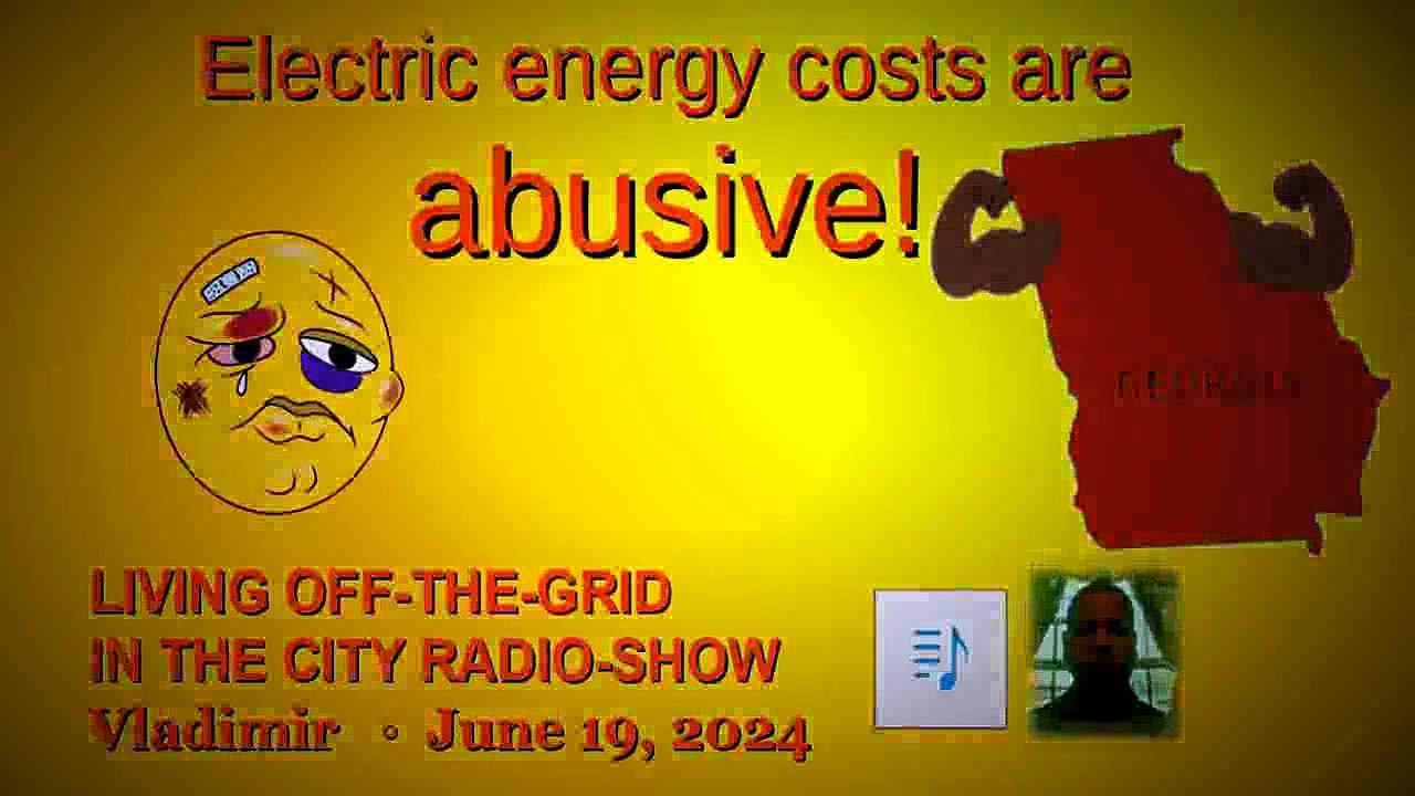 Energy costs are high!