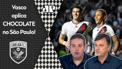 "O Vasco jogou bem, mas foi ESTRANHA..." Não perca o DEBATE sobre o CHOCOLATE do Vasco no São Paulo!