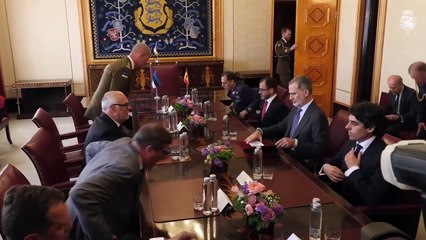 El rey Felipe VI arranca su gira por los países bálticos con primera parada en Estonia