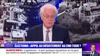 "L'antisémitisme doit être combattu d'où qu'il vienne", affirme Lionel Jospin