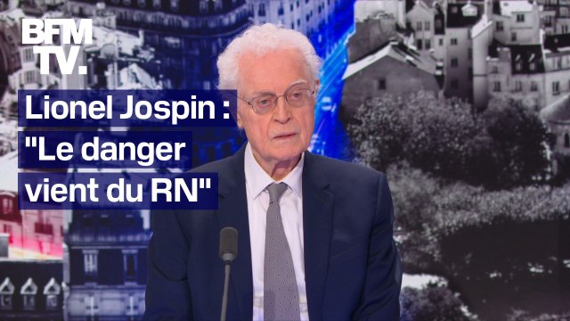 Le danger vient du RN : l'interview de Lionel Jospin, en intégralité