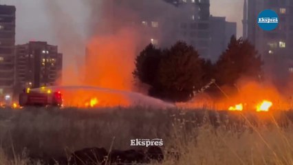 Diyarbakır merkezde yangın çıktı, müdahale sürüyor