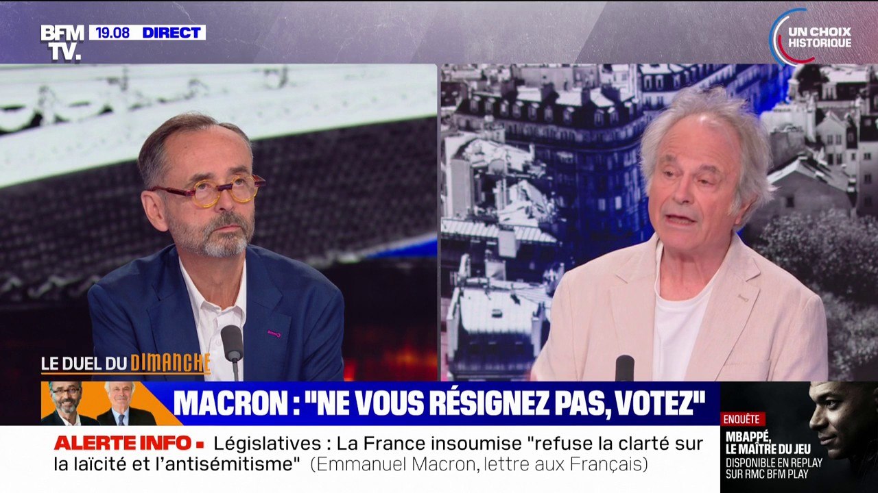 Dissolution de l'Assemblée nationale: pour Franz-Olivier Giesbert, "il y a quelque chose de rationnel"