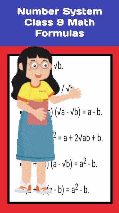 Ncert class 9th maths ch.1 formulas | class 9th number system | Class 9th maths#class9th#9th#maths