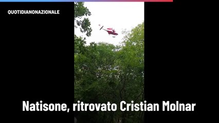 Natisone, ritrovato Cristian Molnar