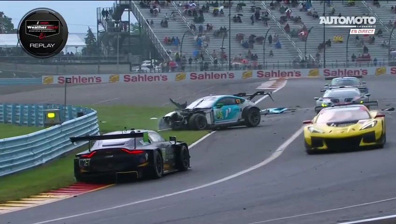 IMSA 2024 6H Watkins Glen Race Robichon Levorato Big Crash