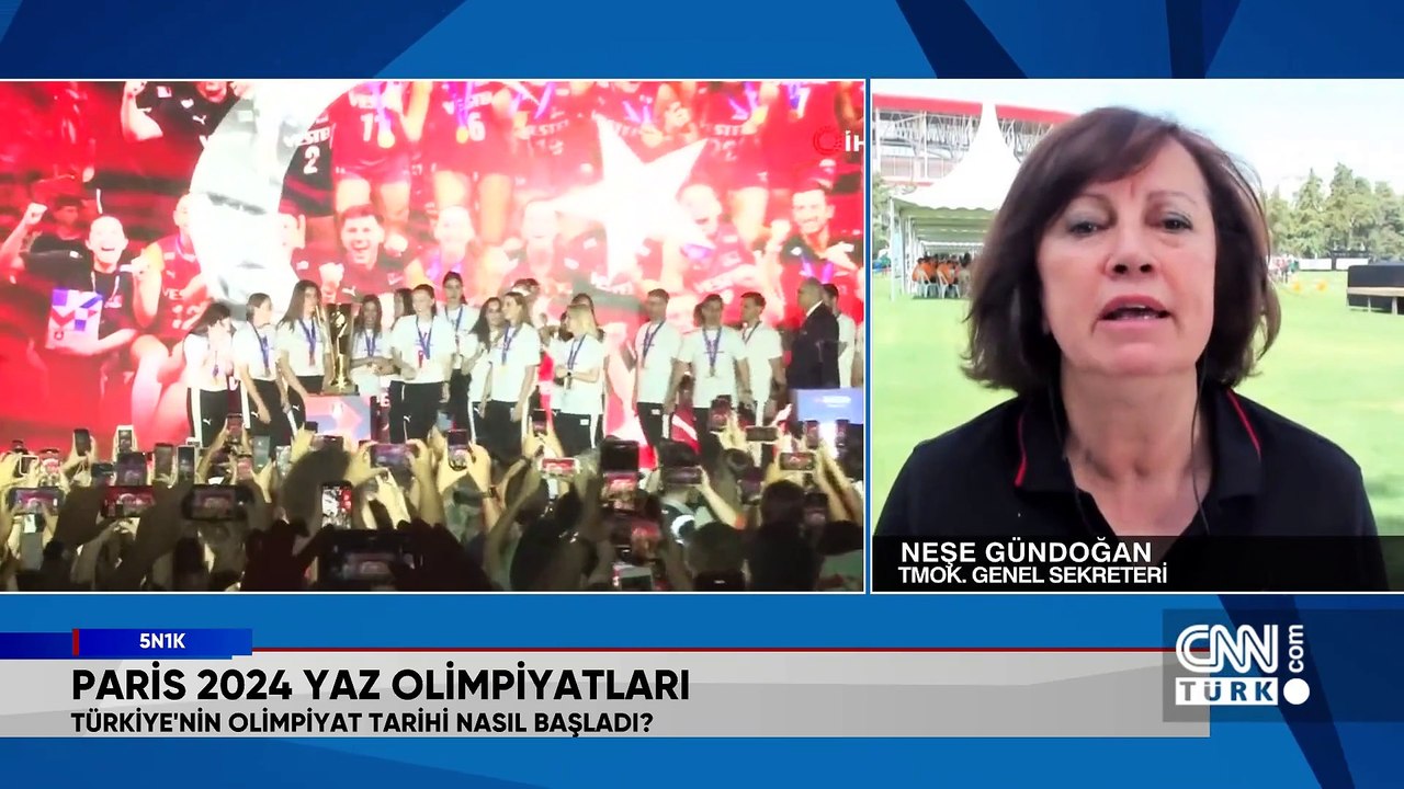 Türkiye'nin olimpiyat tarihi ve hedefleri, Türkiye'nin gelecekteki uzay projeleri ve Meteoroloji'nin yüksek sıcaklık alarmı 5N1K'da konuşuldu