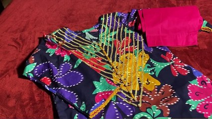 Summer dress designing | Darzi se kapry sil k agay | Sapphire Alkaram designs