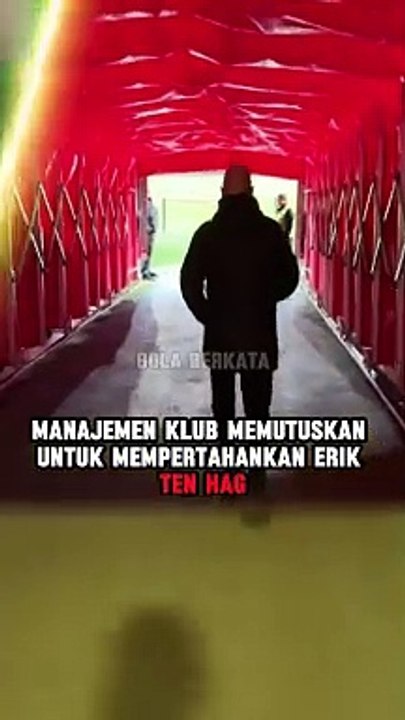 TEN HAG TETAP DI MANCHESTER UNITED ! #bolaberkata #beritabola  #manchesterunited #tenhag