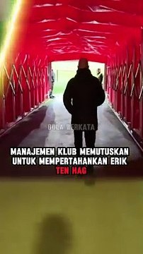 TEN HAG TETAP DI MANCHESTER UNITED ! #bolaberkata #beritabola #manchesterunited #tenhag
