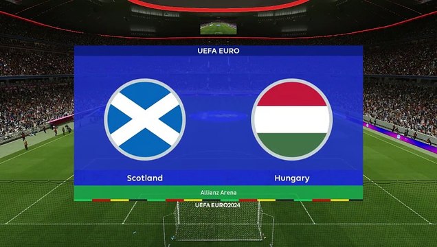 Scotland vs Hungary 0-1 Highlights Goals UEFA EURO 2024 - Kevin Csoboth 90 min Goal