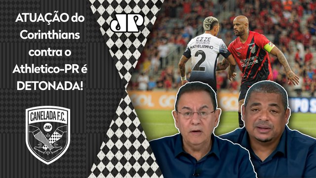 O empate caiu do céu... Vampeta DETONA atuação do Corinthians no empate com o Athletico-PR