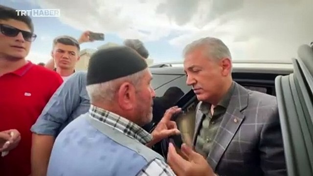 Mardin'de yangında hayatını kaybedenlerin yakınları DEM'li vekile tepki gösterdi