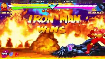 Marvel Super Heroes - Ouroboros vs G-Keeper