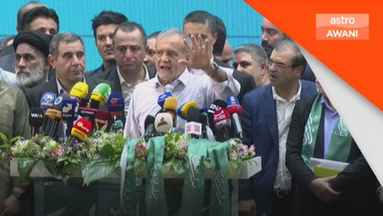 Masoud Pezeshkian ikrar hapuskan sekatan barat dalam kempen Presiden Iran