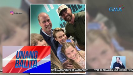 Taylor Swift, naka-groufie ang english royal family sa London leg ng "The Eras Tour" | Unang Balita