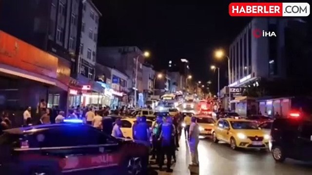 Ataşehir'de alkollü sürücüye meydan dayağı