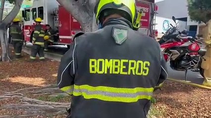 Por está razón, un automóvil terminó volcado sobre Lázaro Cárdenas