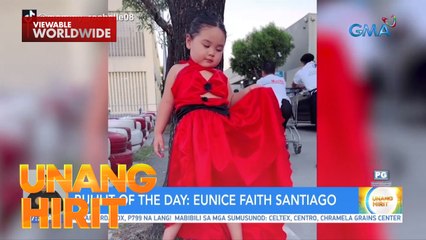 UH Bulilit of The Day - Eunice Faith Santiago | Unang Hirit