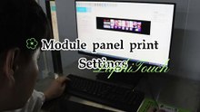 Module panel print Settings