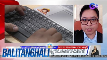 Panayam kay Atty. Sean Michael Dangilan, Deputy spokesperson, NBI (June 24, 2024) | Balitanghali